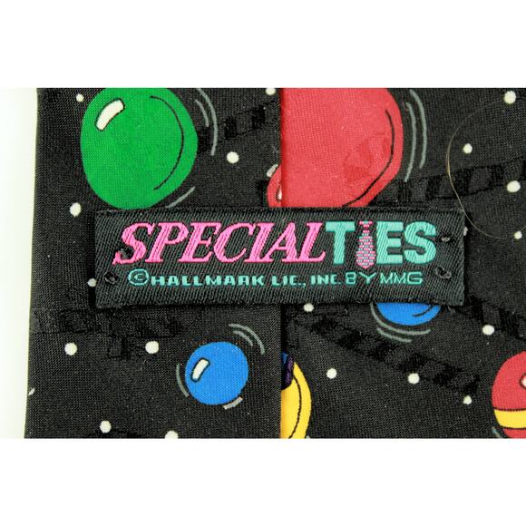 Hallmark Christmas Tie Santa Blowing Ornament Balloons From His Pipe by MMG - Picture 6 of 8